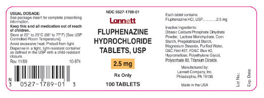PRINCIPAL DISPLAY PANEL - 2.5 mg Tablets Bottle Label