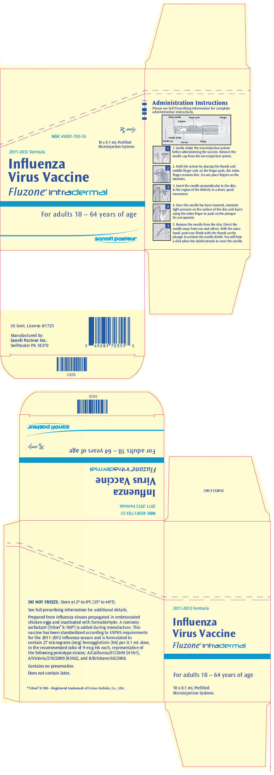 PRINCIPAL DISPLAY PANEL - 10 Syringe Carton