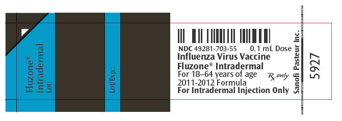 PRINCIPAL DISPLAY PANEL - 0.1 mL Syringe Label