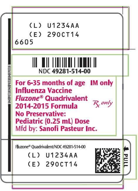 PRINCIPAL DISPLAY PANEL - 0.25 mL Syringe Label