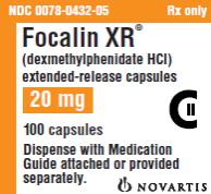 PRINCIPAL DISPLAY PANEL
Package Label – 20 mg
Rx Only  NDC 0078-0432-05