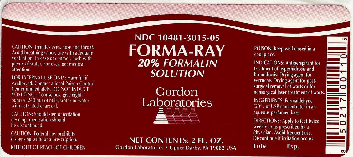 Image of Forma-Ray label