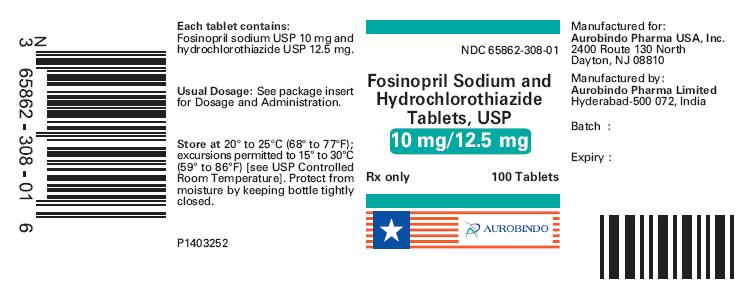 PACKAGE LABEL-PRINCIPAL DISPLAY PANEL - 10 mg/12.5 mg 100 Tablet Bottle