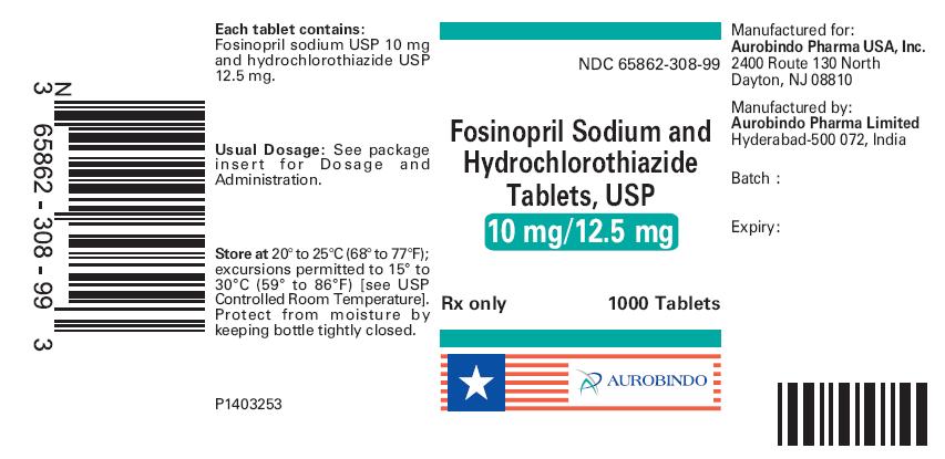 PACKAGE LABEL-PRINCIPAL DISPLAY PANEL - 10 mg/12.5 mg 1000 Tablet Bottle