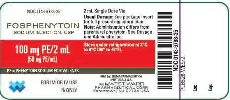 Fosphenytoin Sodium Injection, USP
100 mg PE/2 mL