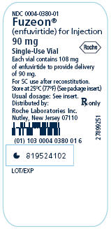 PRINCIPAL DISPLAY PANEL - 90 mg Vial Label