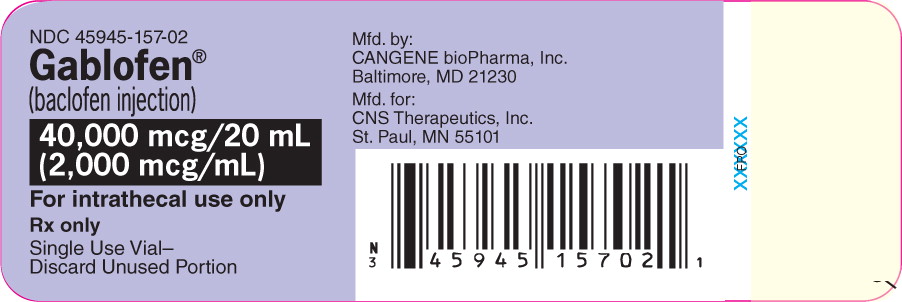 Principle Display Panel – 20 mL vial label (2,000 mcg/mL)
