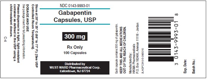 Gabapentin Capsules
300 mg/100 Capsules