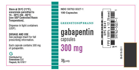 PRINCIPAL DISPLAY PANEL - 300 mg capsule bottle label