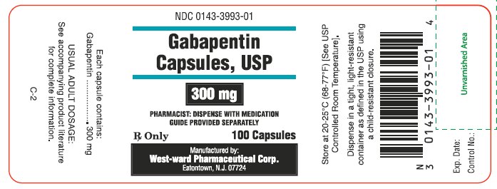 Gabapentin Capsules, USP 300 mg 100s