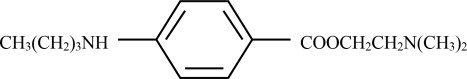 Tetracaine Structure
