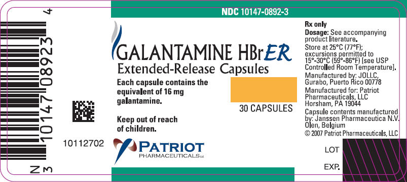PRINCIPAL DISPLAY PANEL - 16 mg Capsule Bottle Label