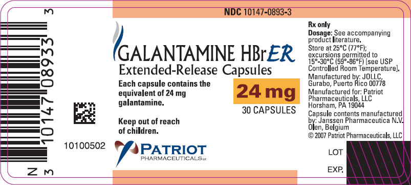 PRINCIPAL DISPLAY PANEL - 24 mg Capsule Bottle Label