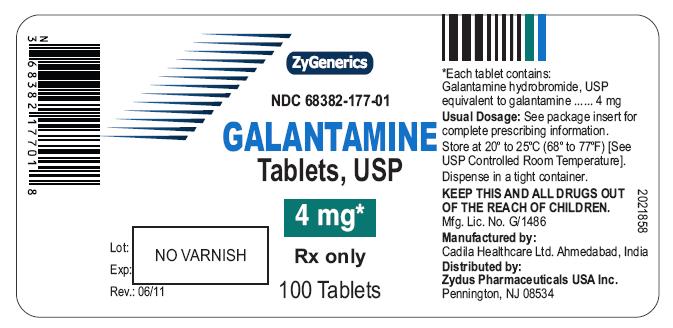 Galantamine Tablets, 4 mg