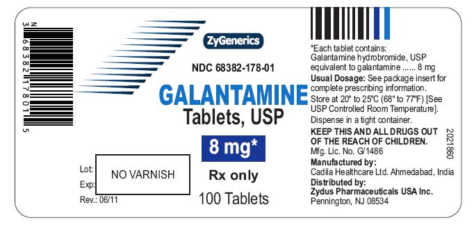 Galantamine Tablets, 8 mg