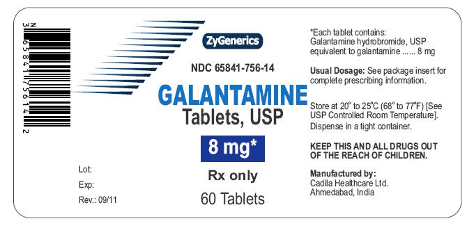 Galantamine Tablets, 8 mg