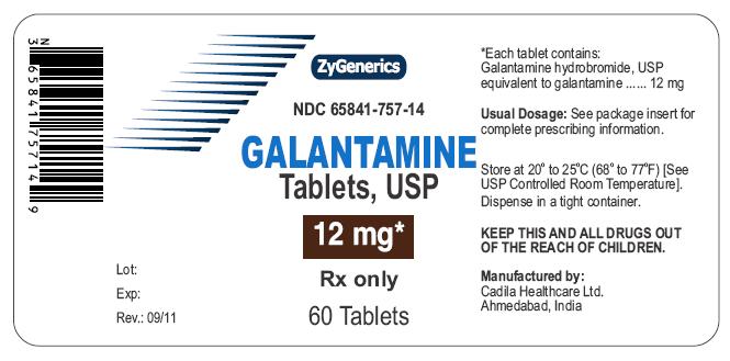 Galantamine Tablet, 12 mg