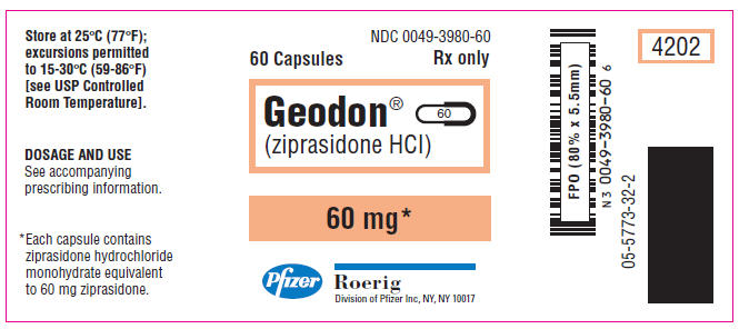 Principal Display Panel - 60 mg Label