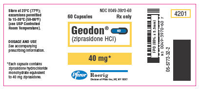 Principal Display Panel - 40 mg Label