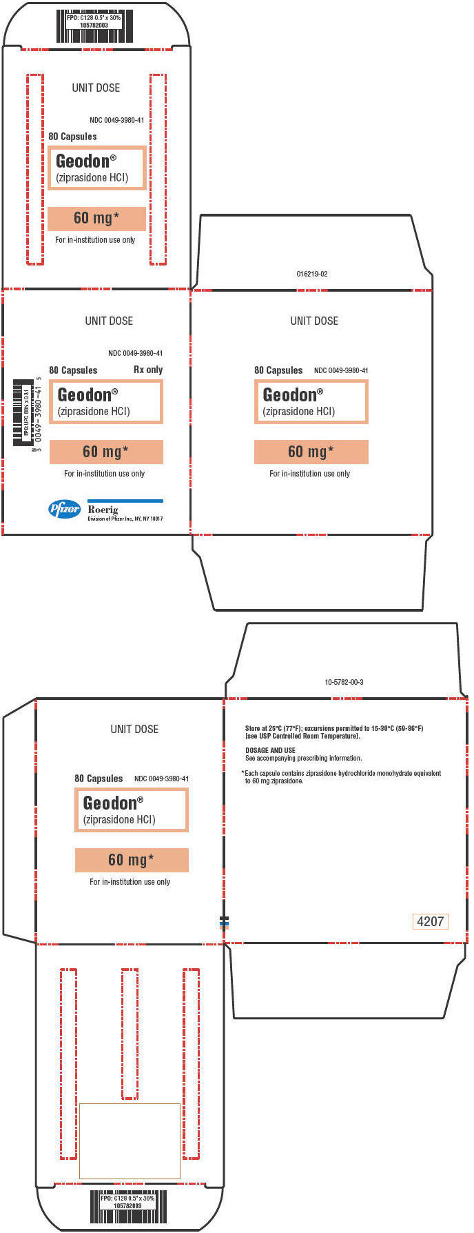 Principal Display Panel - 60 mg Capsule Blister Pack Carton