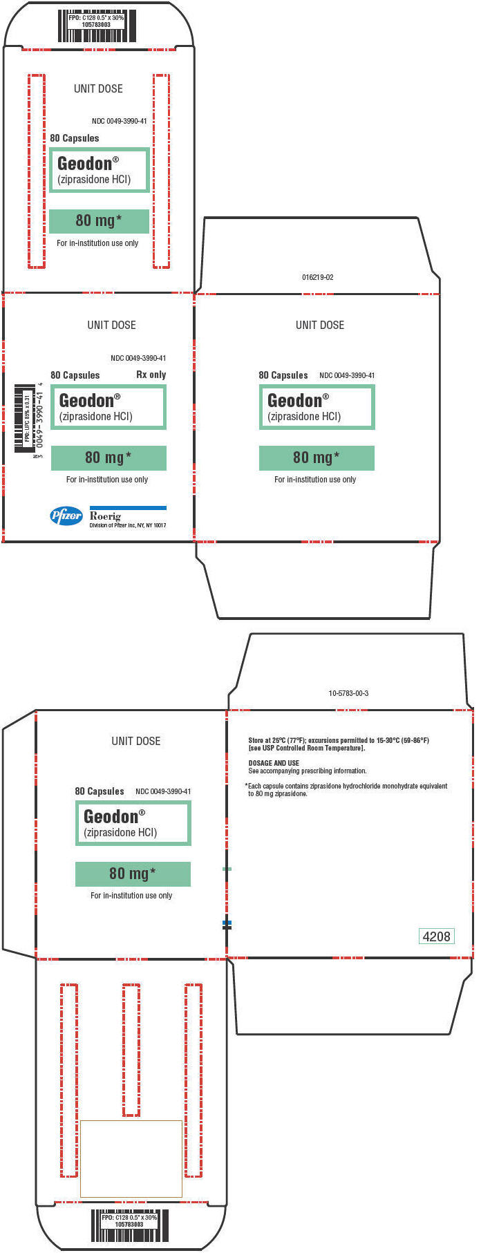 Principal Display Panel - 80 mg Capsule Blister Pack Carton