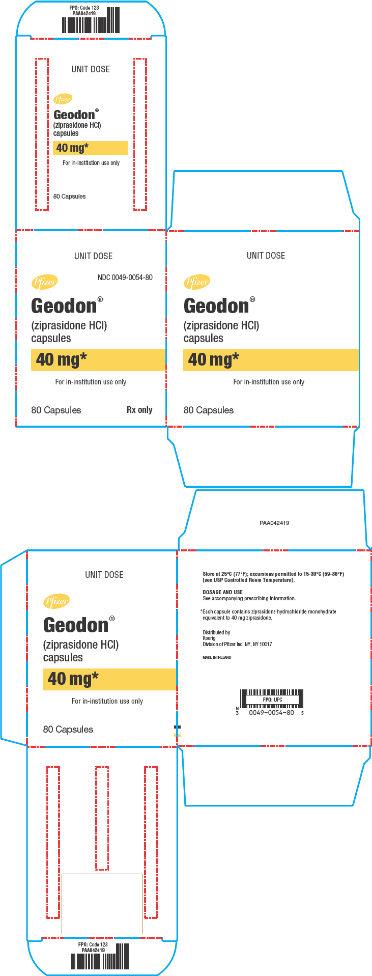 Principal Display Panel - 40 mg Capsule Blister Pack Carton