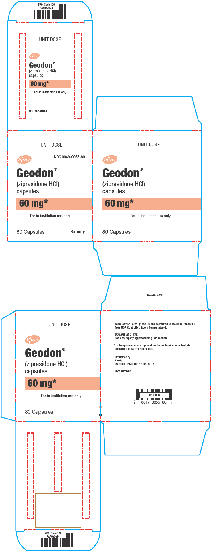 Principal Display Panel - 60 mg Capsule Blister Pack Carton