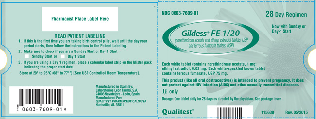 This is an image of the sleeve for Gildess® FE 1/20.