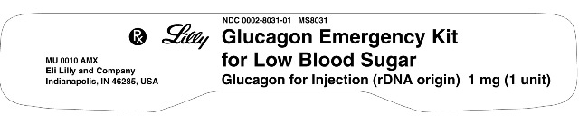 PACKAGE LABEL – Glucagon 1 mg Emergency Kit 1ct