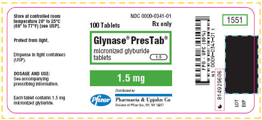 PRINCIPAL DISPLAY PANEL - 1.5 mg - 100 Tablet Bottle Label