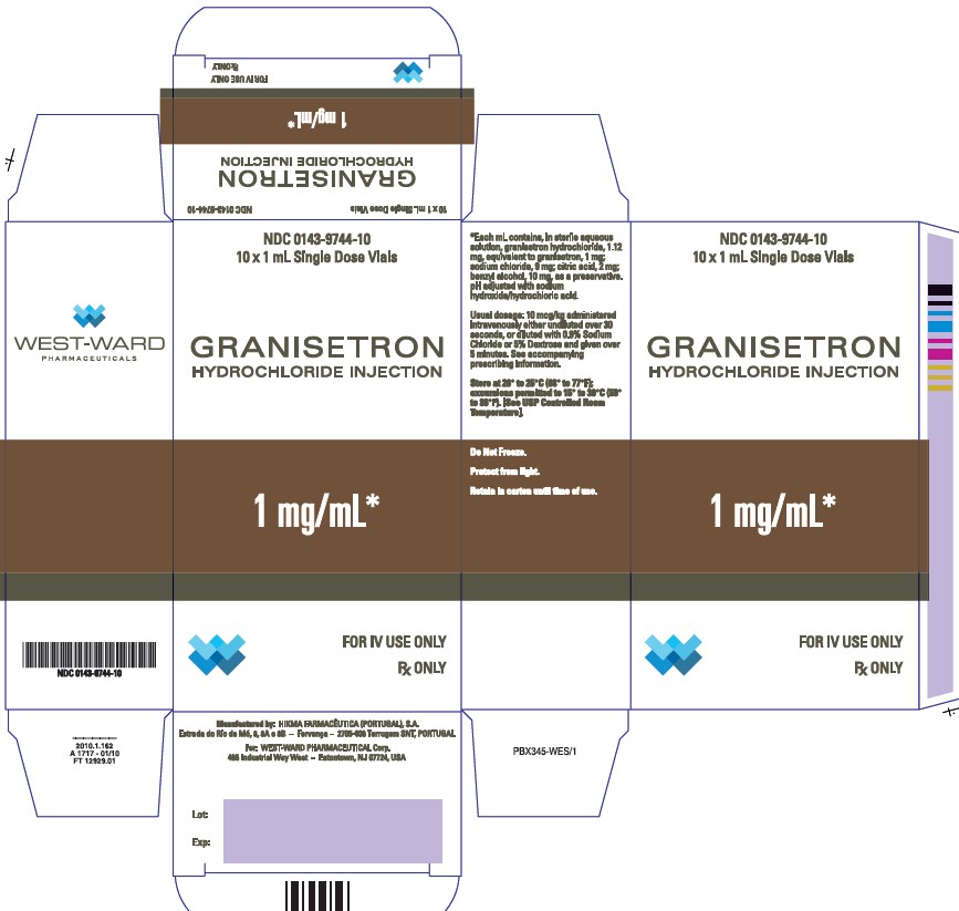 Granisetron HCl Injection
1 mg/mL 
10 Single Dose Vials