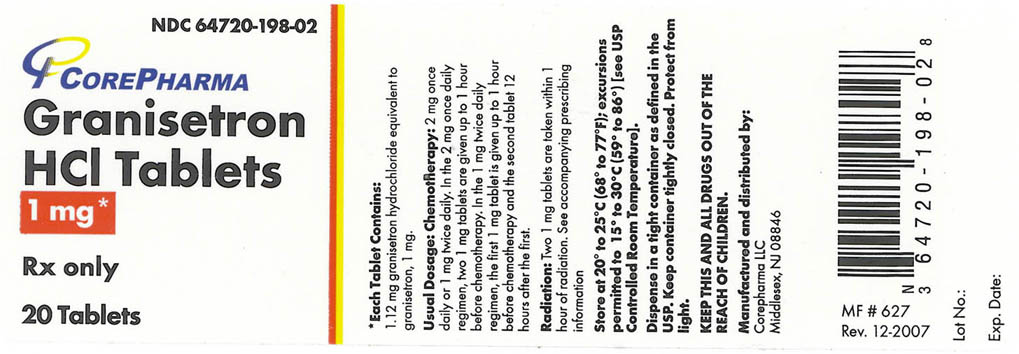 Container Label for 1mg, 20 Count