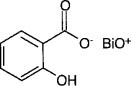 Bismuth Subsalicylate Structural Formula
