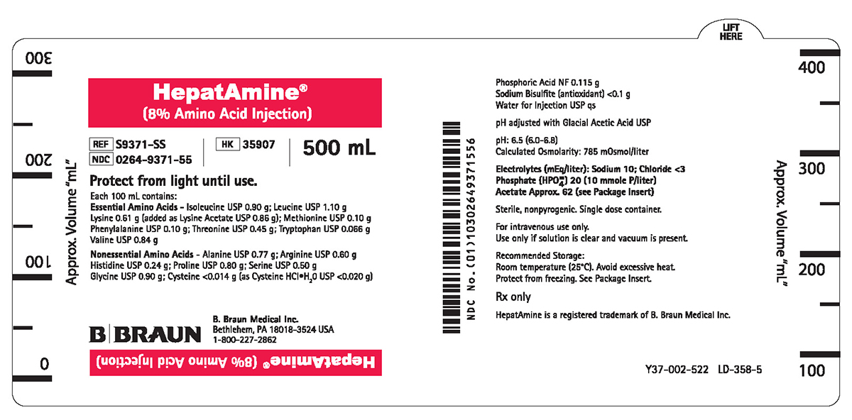 S9371-SS Container Label