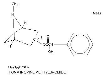 homatropine methylbromide chemical structure