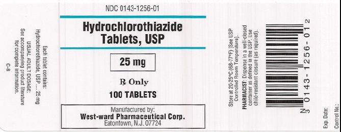 Hydrochlorothiazide Tablets, USP 25 mg/100 Tablets