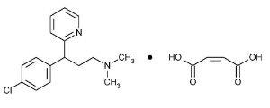 Chlorpheniramine Maleate Molecular weight 390.86