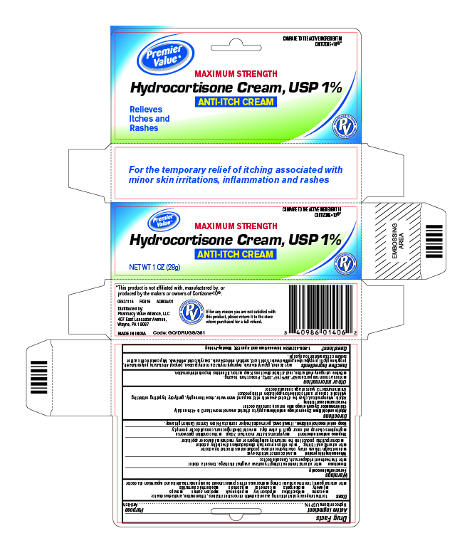 Hydrocortisone Cream, USP 1%
