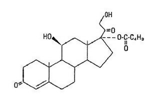 hydrocortisone valerate chemical structure