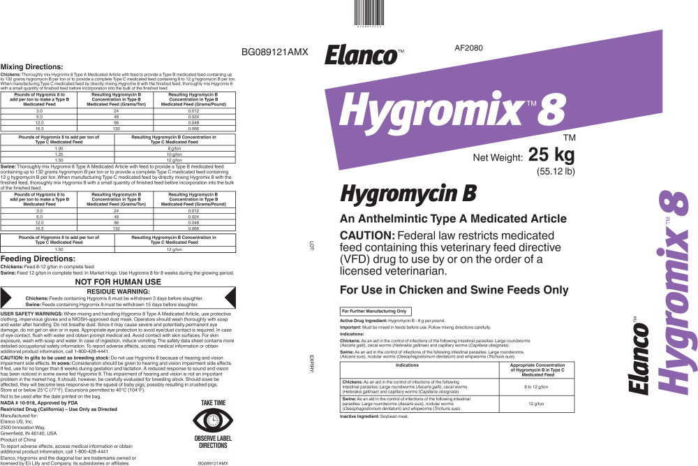 Principal Display Panel - Hygromix 8 Bag Label
