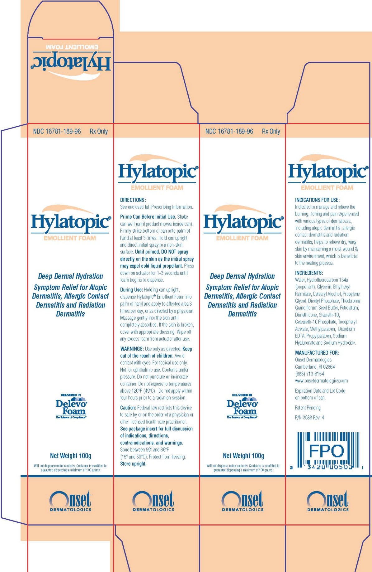 Hylatopic Emollient Carton Label