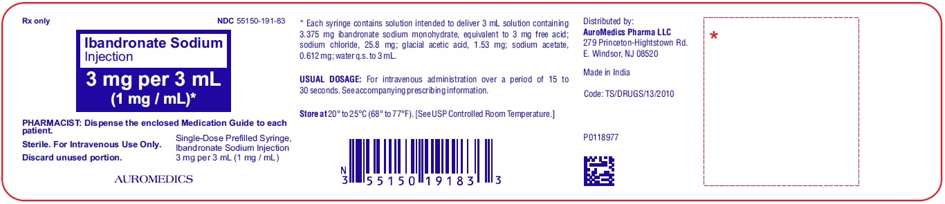 PACKAGE LABEL-PRINCIPAL DISPLAY PANEL - 3 mg per 3 mL (1 mg / mL) - Prefilled Syringe Blister Label