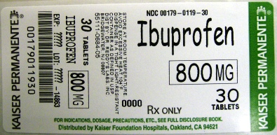 Ibupofen 800mg - Package Size 30