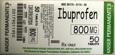 Ibupofen 800mg - Package Size 50