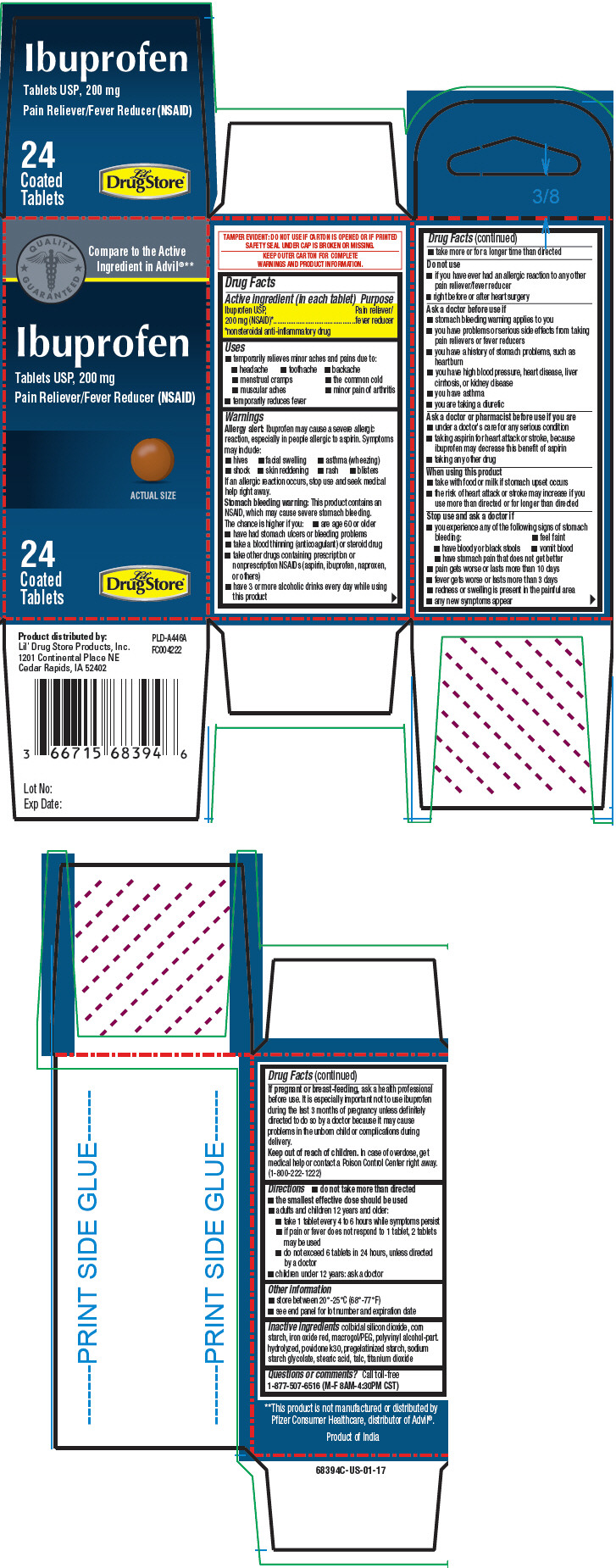 PRINCIPAL DISPLAY PANEL - 200 mg Tablet Bottle Carton