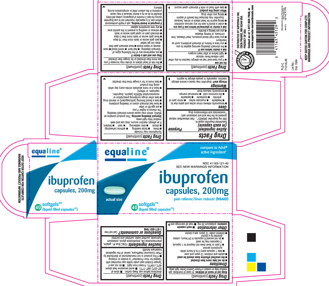 Equaline Supervalu Ibuprofen 200 mg softgels