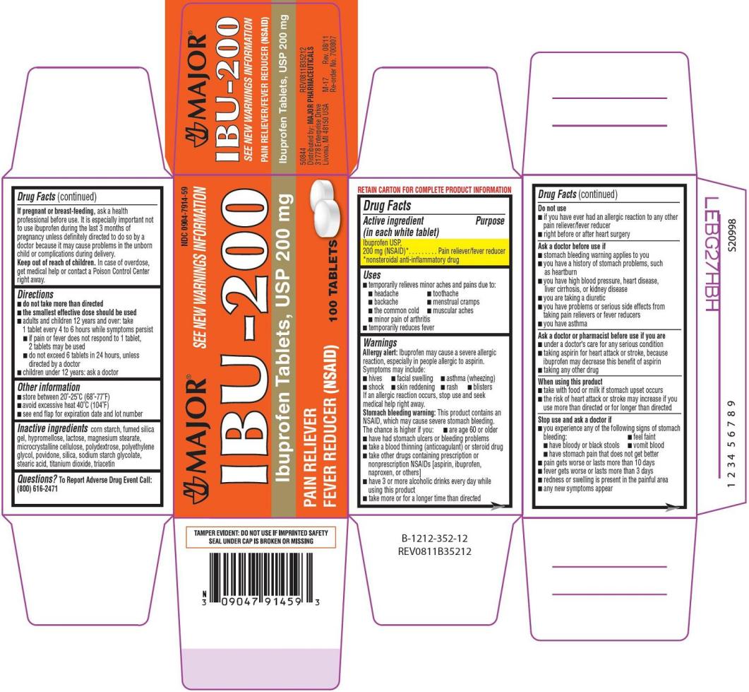 Ibuprofen 200 mg Tablets