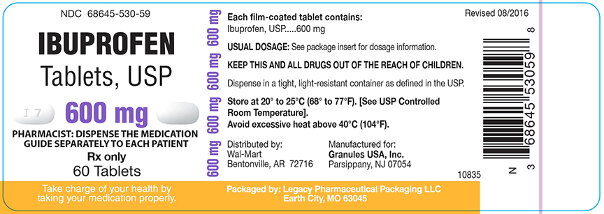 Ibuprofen Tablets, USP 600mg