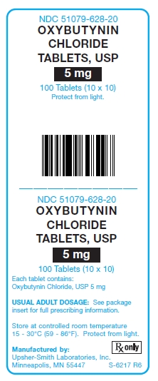 Oxybutynin Chloride 5 mg Tablets Unit Carton Label