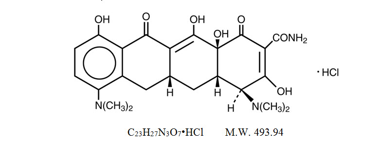 minocycline structure